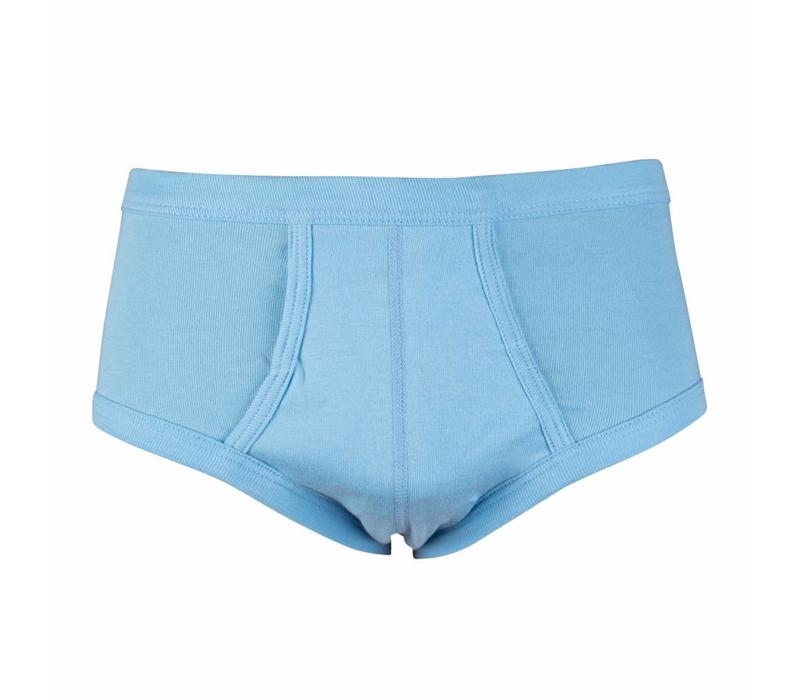 heren slip met gulp blauw, M3000 2-Pack