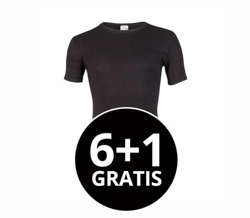 Beeren Heren T-Shirt Extra Lang M3000 Zwart voordeelpack