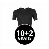Beeren Heren T-Shirt M3000 Zwart Mega voordeelpack