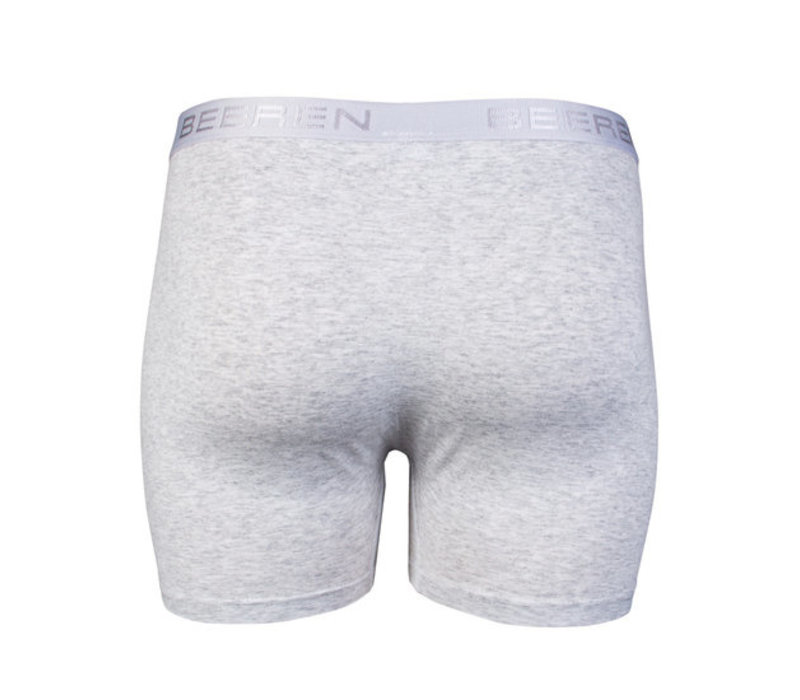 Beeren Heren Boxershort Roger Licht Grijs 2-Pack