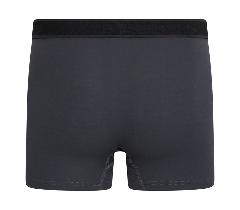 Beeren Heren Boxershort Young Sven Antraciet 2-Pack