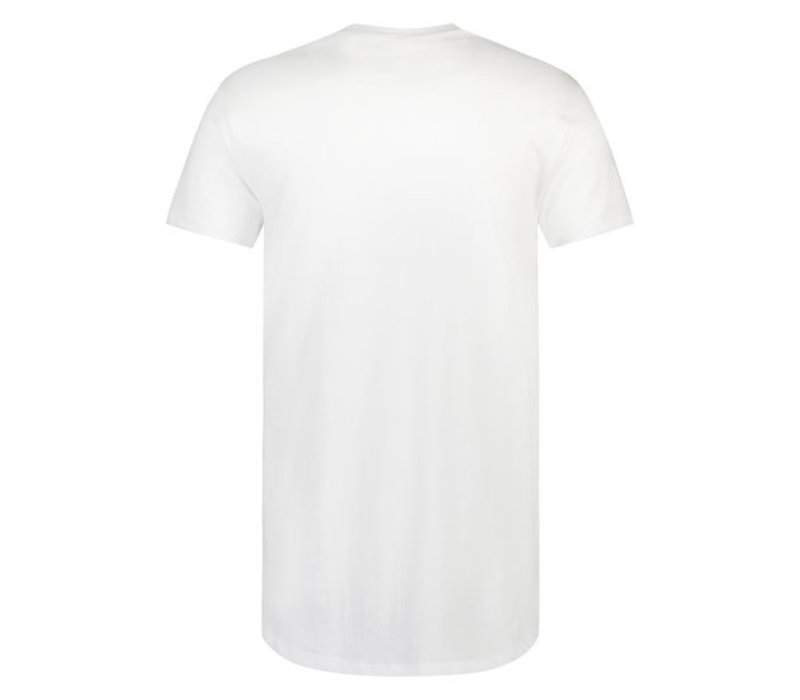 Heren T-Shirt American Classic Oversized Wit 2-Pack