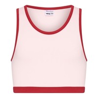 Meisjes hesje 2-Pack roze/rood