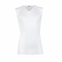 heren hemd V-hals wit 2-Pack