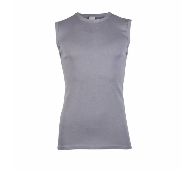 heren mouwloos shirt M3000 grijs 2-Pack