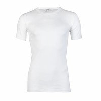 heren T-shirt extra lang M3000 wit 2-Pack