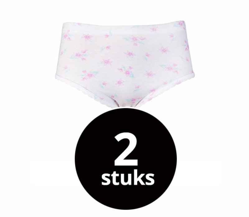 dames tailleslip rosa roze 2-Pack