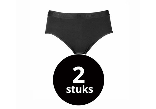 Beeren Dames Heupslip Young Zwart 2-Pack