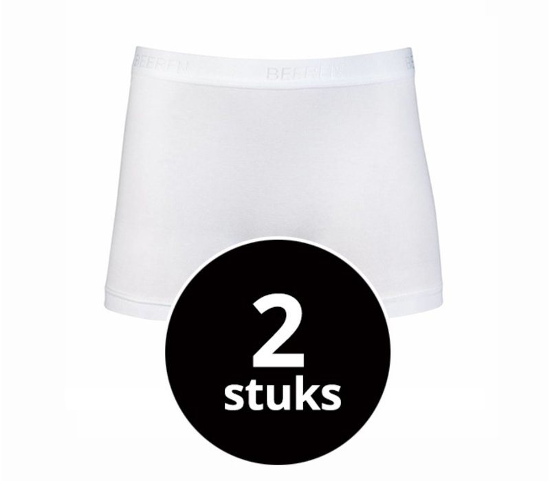 meisjes boxer comfort feeling wit 2-Pack