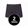 Beeren Meisjes Boxer Young Zwart 2-Pack