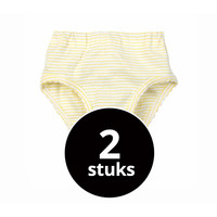 meisjes slip cindy geel 2-Pack