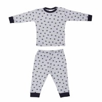 baby pyjama streep/ster marine