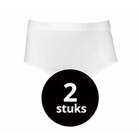 meisjes slip comfort feeling wit 2-Pack