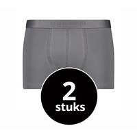 heren boxershort Rolf Grijs 2-Pack