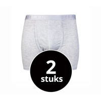 Beeren Heren Boxershort Roger Licht Grijs 2-Pack