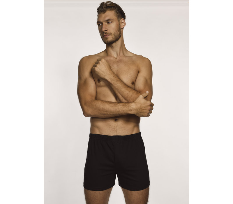 Heren Boxershort Wijd Zwart Voordeelpack