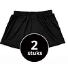 Heren Boxershort Wijd Zwart 2-Pack