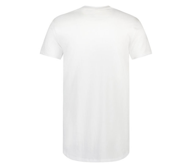 Heren T-Shirt American Classic Oversized Wit voordeelpack