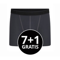 Beeren Heren Boxershort Young Sven Antraciet voordeelpack