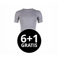 heren T-shirt M3000 grijs voordeelpack