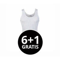 heren singlet M3000 grijs voordeelpack