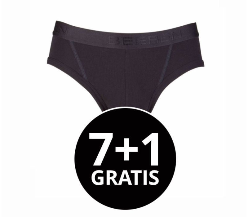 heren sportslip zonder gulp beeren young zwart voordeelpack