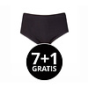 Beeren Dames Midislip Briljant Zwart voordeelpack