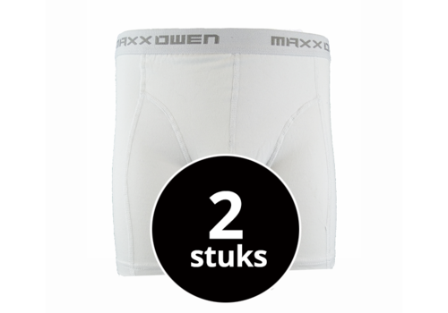 Maxx Owen Maxx Owen Heren Boxershort Wit 2-Pack