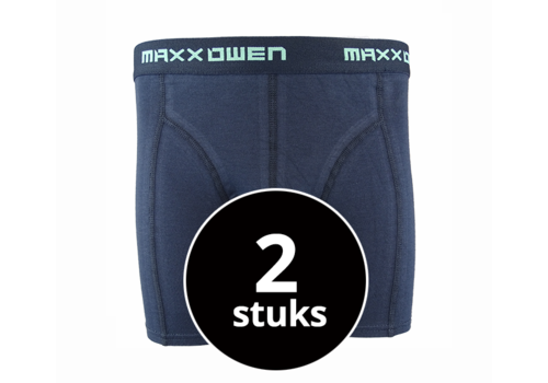 Maxx Owen Maxx Owen Heren Boxershort Marine 2-Pack