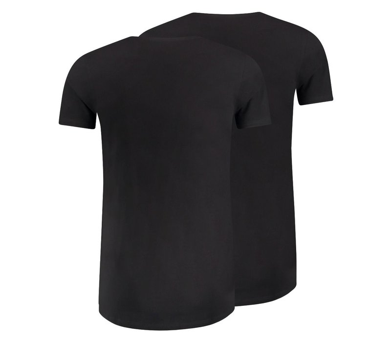 Rj Everyday Heren T-shirt Diepe V-hals (body fit)