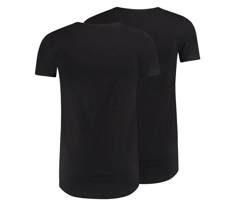 Rj Everyday Heren T-shirt V-hals (body fit)