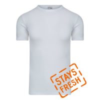 Beeren Heren T-Shirt Stays Fresh M3000 Wit  2-Pack