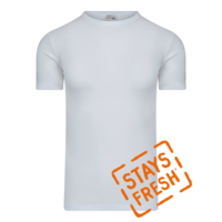 Beeren Heren T-Shirt Stays Fresh M3000 Wit