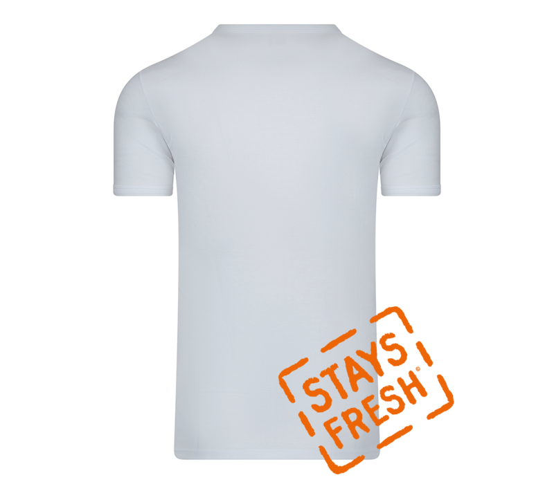 Beeren Heren T-Shirt Stays Fresh M3000 Wit  2-Pack