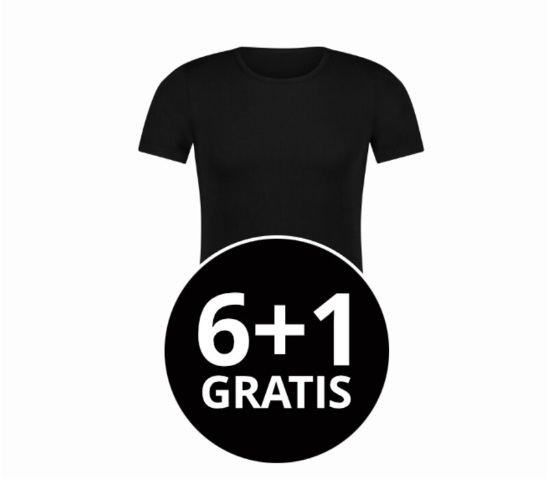 Beeren Heren T-Shirt Extra Lang Green Comfort Zwart voordeelpack