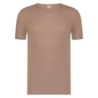 Beeren Heren T-Shirt Extra Lang Green Comfort V-Hals Huidskleur