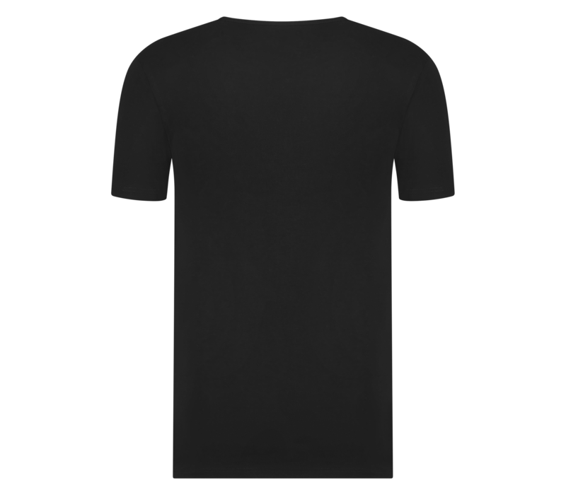 Beeren Heren T-Shirt Extra Lang Green Comfort V-Hals Zwart Voordeelpack