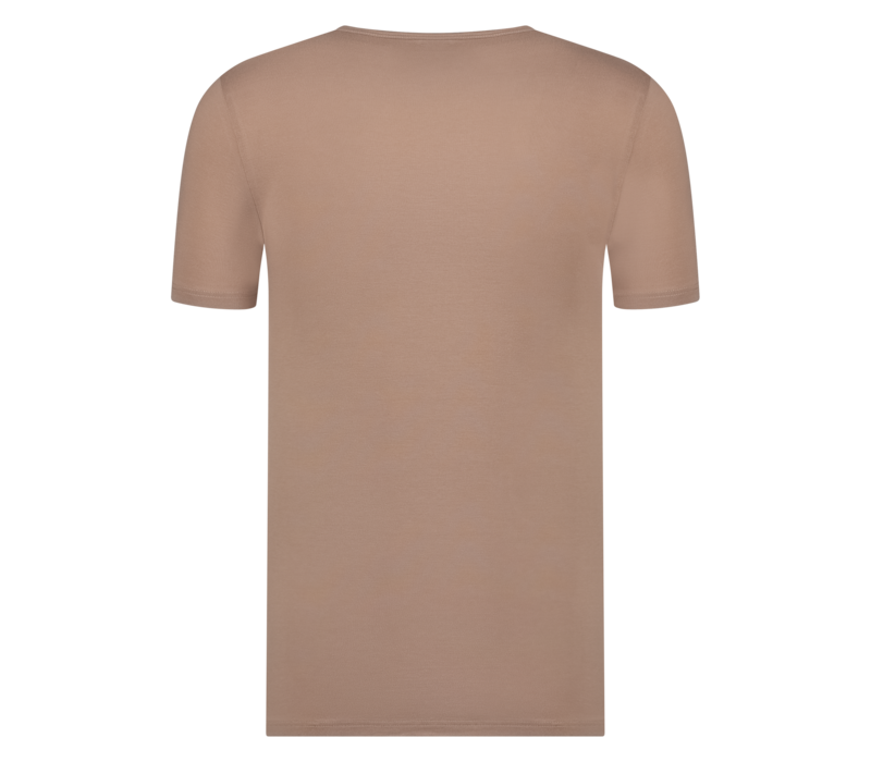 Beeren Heren T-Shirt Extra Lang Green Comfort V-Hals Huidskleur Mega Voordeelpack