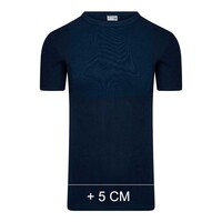 Beeren Heren T-Shirt Extra Lang M3000 Marine 2-Pack
