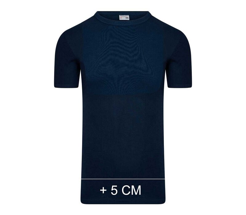 Beeren Heren T-Shirt Extra Lang M3000 Marine 2-Pack