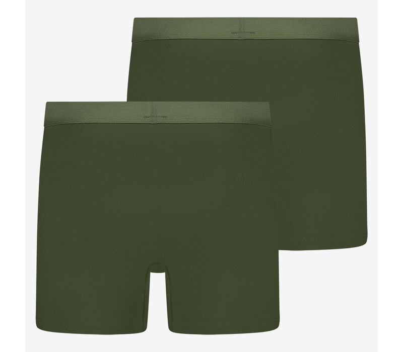 Beeren Heren Boxershort Elegance Donkergroen 2-Pack