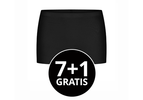 Beeren Dames Basic Boxer Zwart Voordeelpack