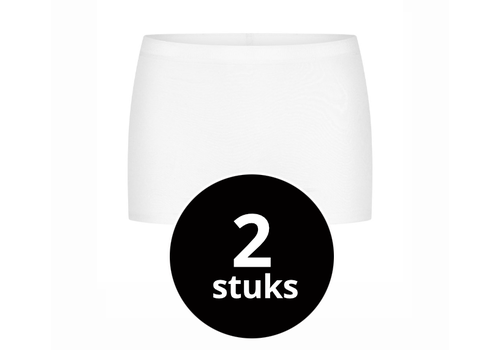 Beeren Dames Basic Boxer Wit 2-Pack