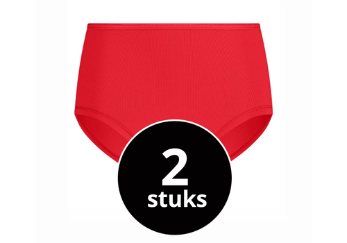 Beeren Dames Maxislip Elegance Rood 2-Pack