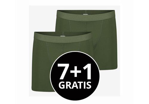 Beeren Heren Boxershort Elegance Donkergroen Voordeelpack