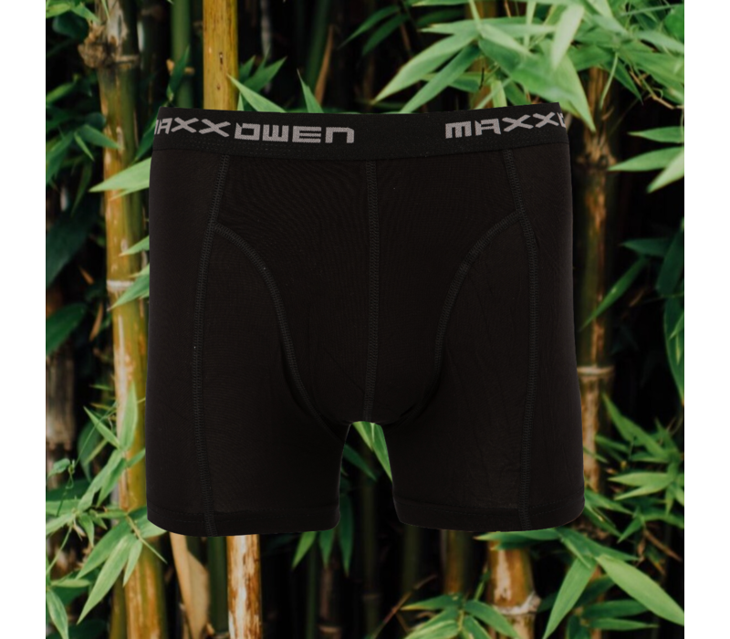 Maxx Owen Heren Boxershort Zwart Bamboe 2-Pack