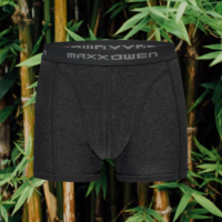 Maxx Owen Heren Boxershort Antraciet Bamboe Voordeelpack