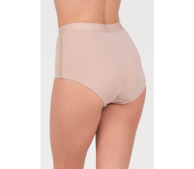 Maxx Owen Dames Short Beige Bamboe 2-Pack