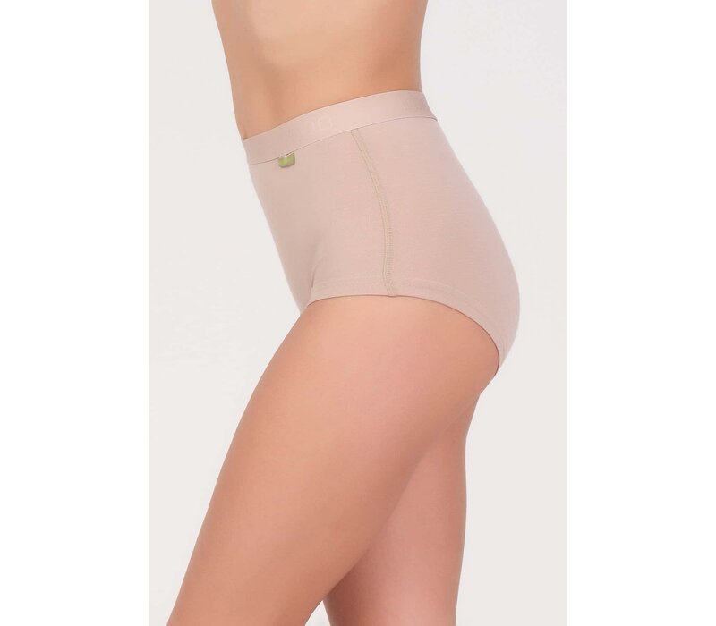 Maxx Owen Dames Short Beige Bamboe 2-Pack