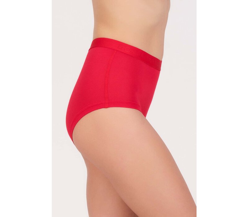 Maxx Owen Dames Short Rood Bamboe 2-Pack